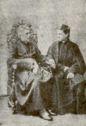 P. Paolo Mª Fumagalli, con su Obispo Consagrante